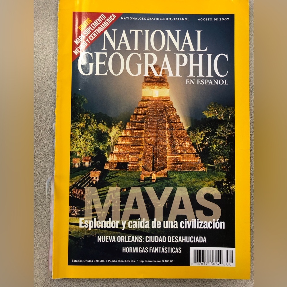 National Geographic en Espanol Agosto de 2007